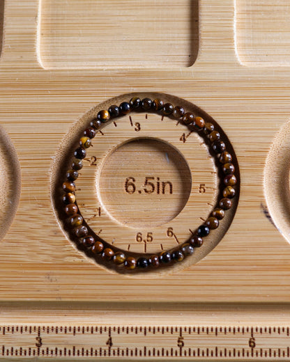 Tigers Eye Beaded Bracelet