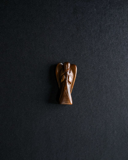 Tigers Eye Carved Angel – Sage Spirits