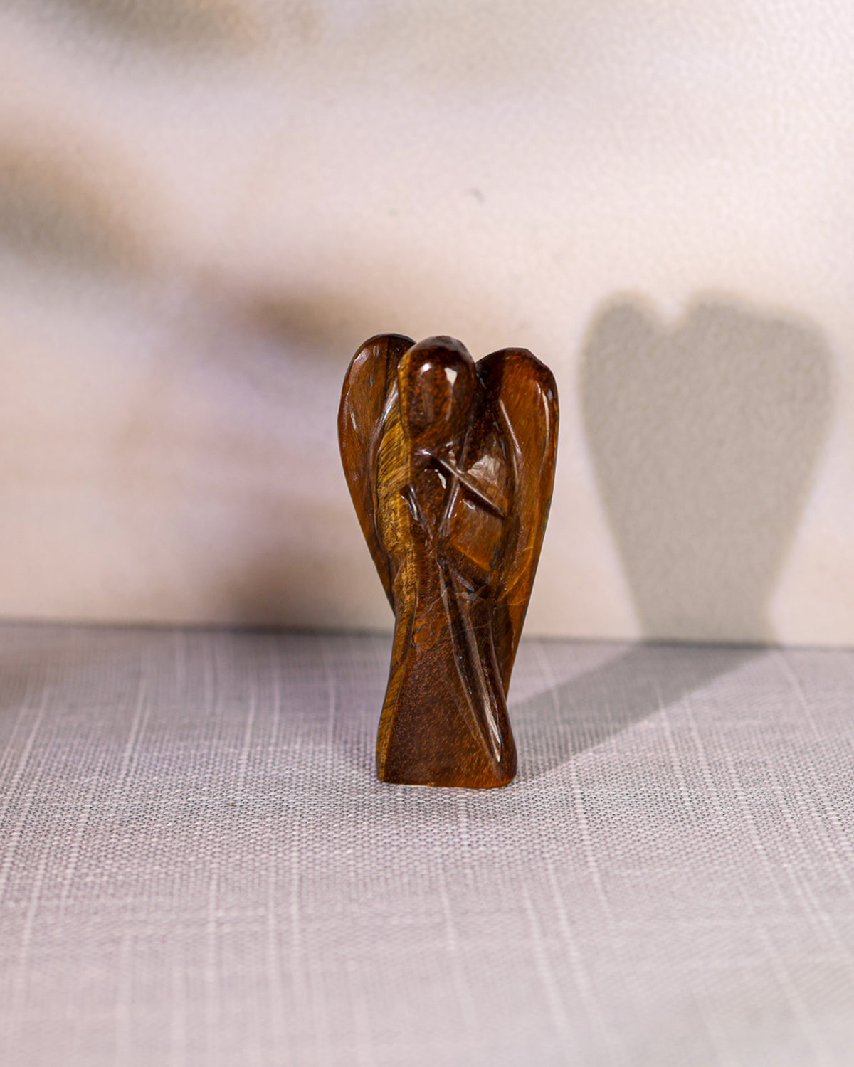 Tigers Eye Carved Angel – Sage Spirits