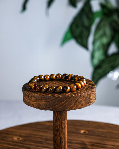 Tigers Eye Beaded Bracelet