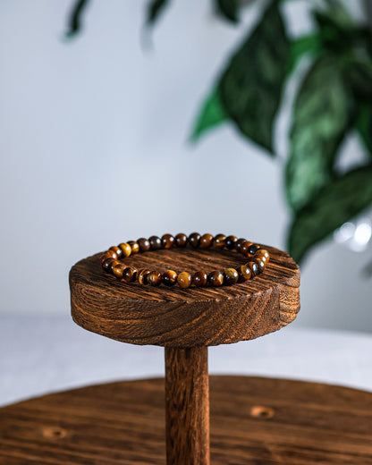 Tigers Eye Beaded Bracelet
