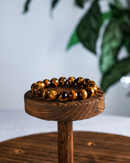 Tigers Eye Beaded Bracelet