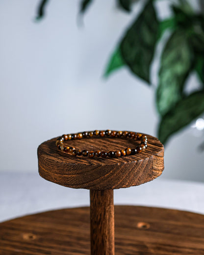 Tigers Eye Beaded Bracelet
