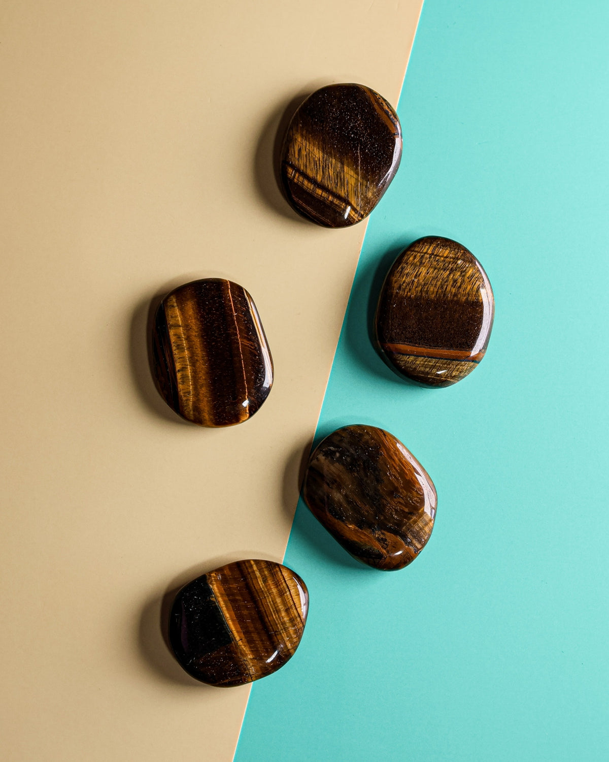Tigers Eye Palm Stone – Sage Spirits