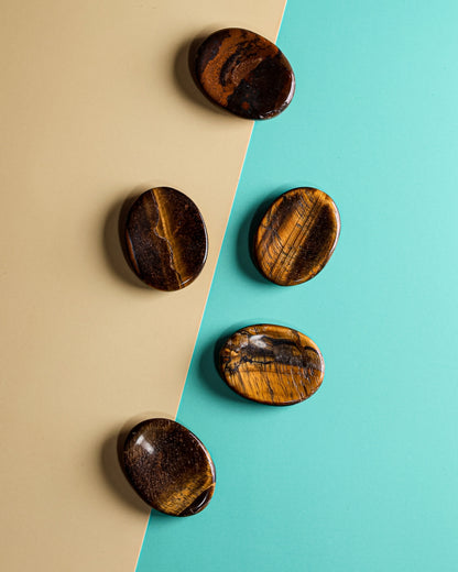 Tigers Eye Worry Stone – Sage Spirits