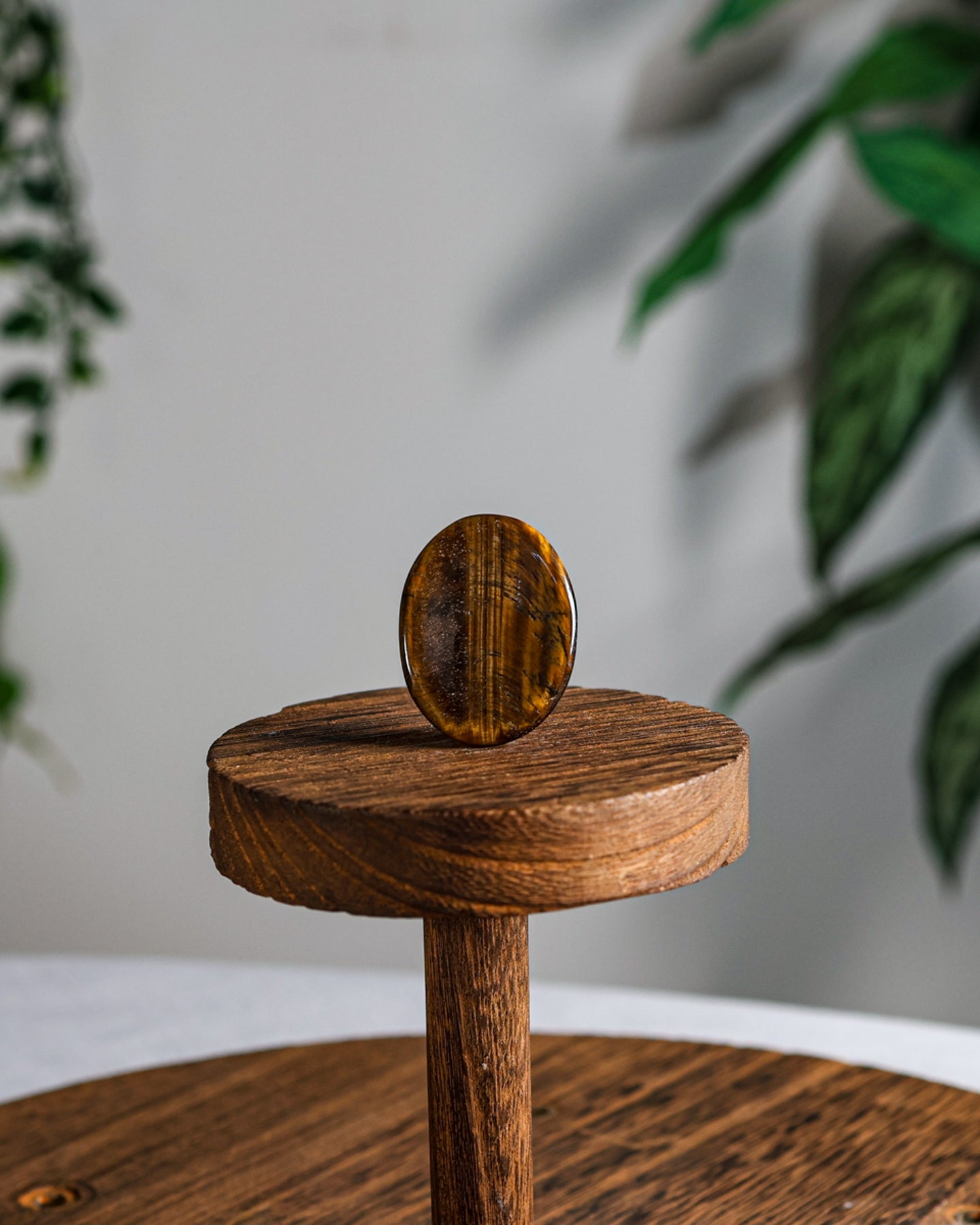Tigers Eye Worry Stone