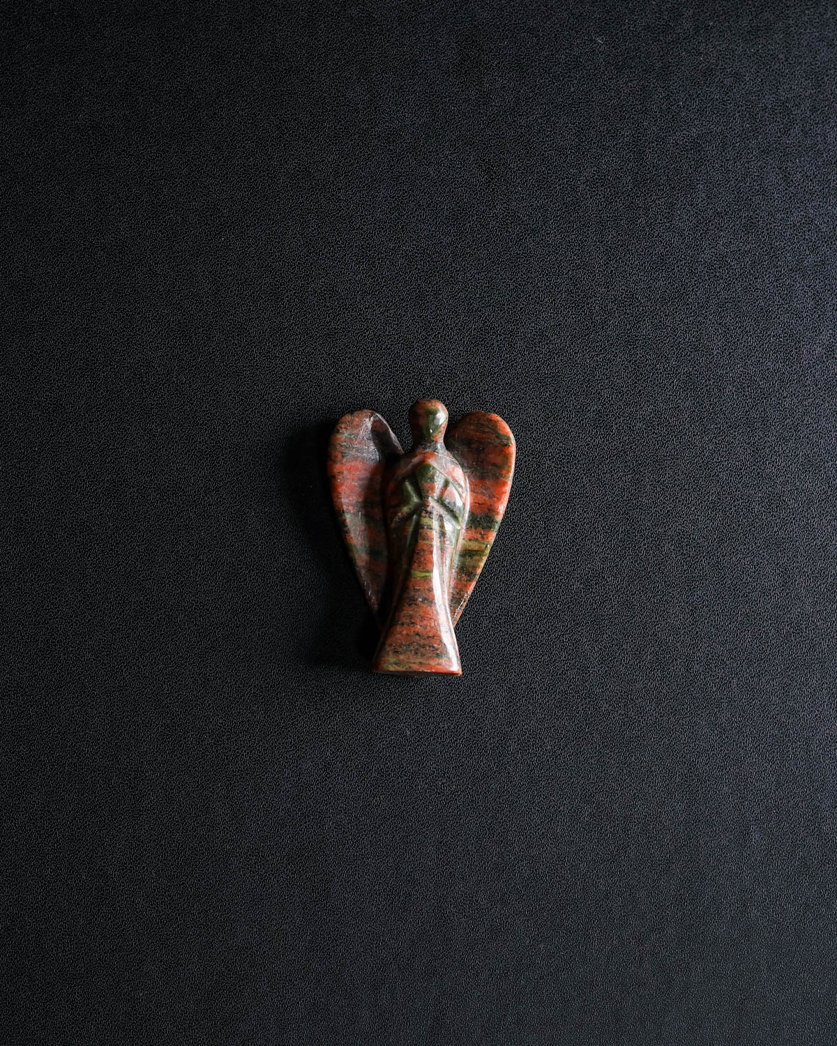 Unakite Carved Angel – Sage Spirits