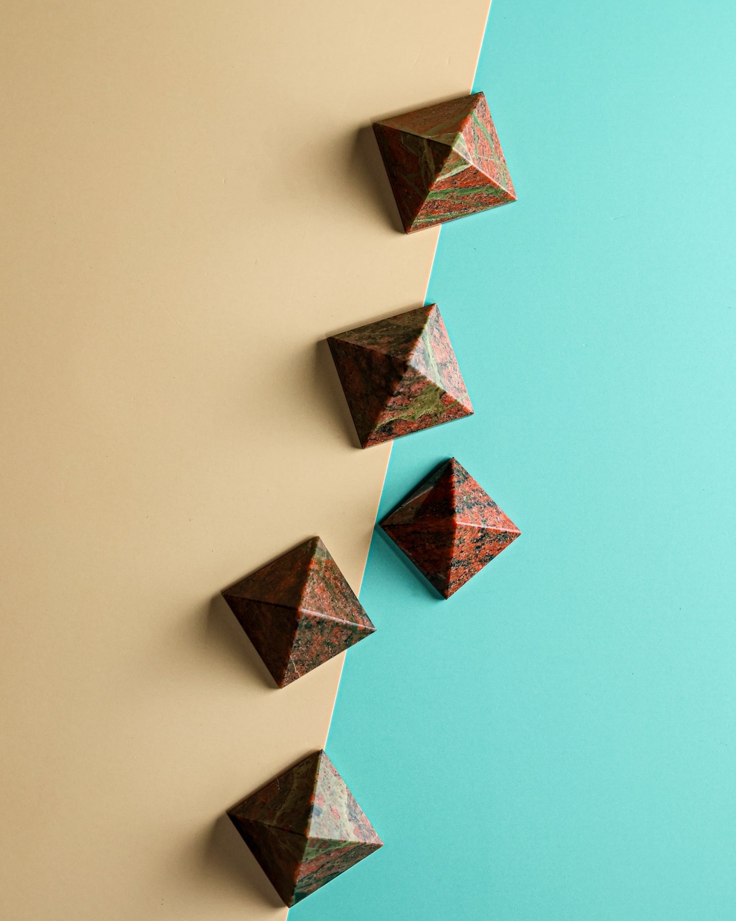 Unakite Pyramid
