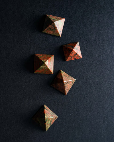 Unakite Pyramid