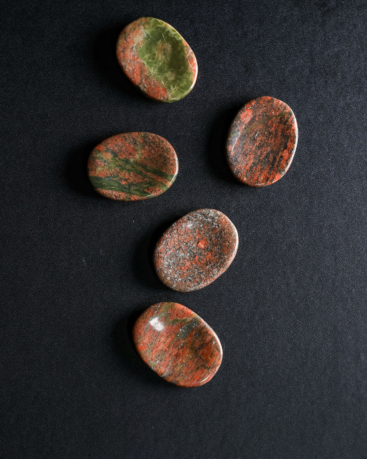 Unakite Worry Stone