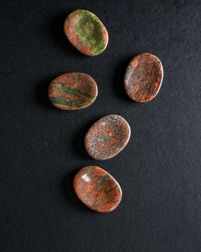 Unakite Worry Stone