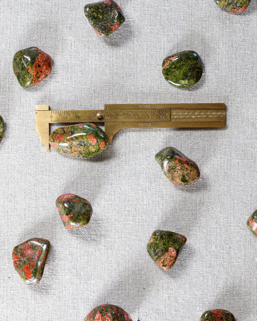 Unakite Tumbled Gemstone