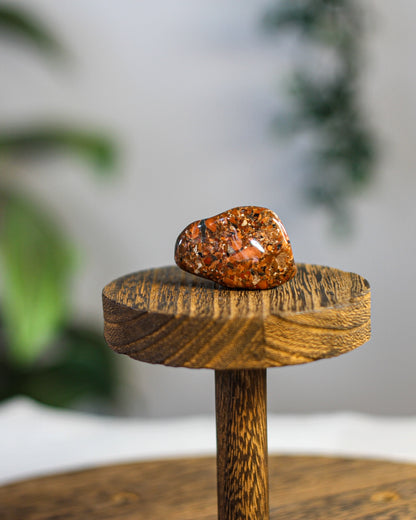 Brecciated Jasper (White) Tumbled Gemstone