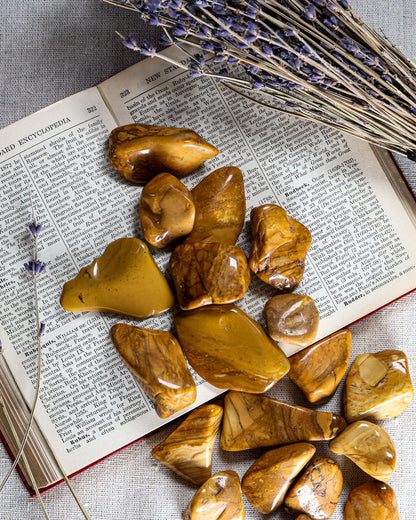 Yellow Jasper Tumbled Gemstone