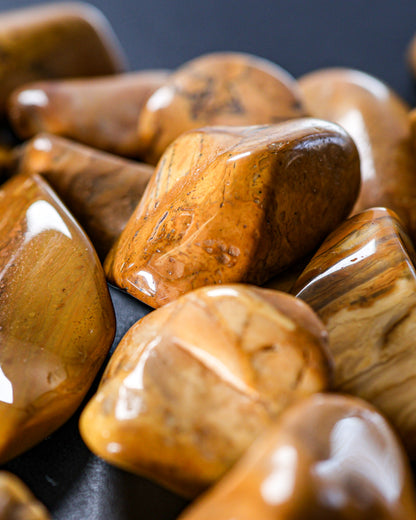 Yellow Jasper Tumbled Gemstone