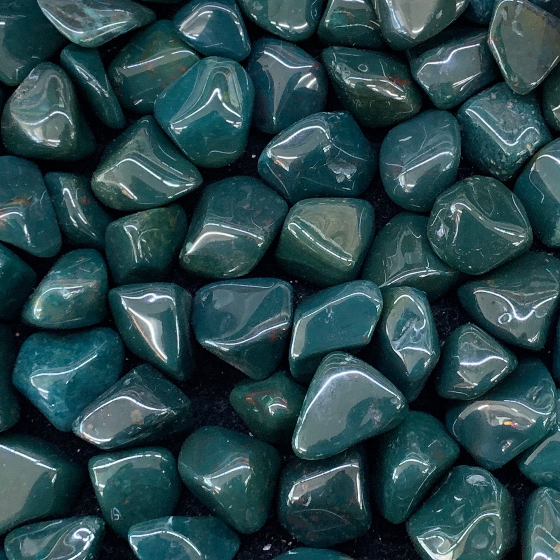 Blood Stone (Heliotrope) Tumbled Gemstone Tumbled Protection 