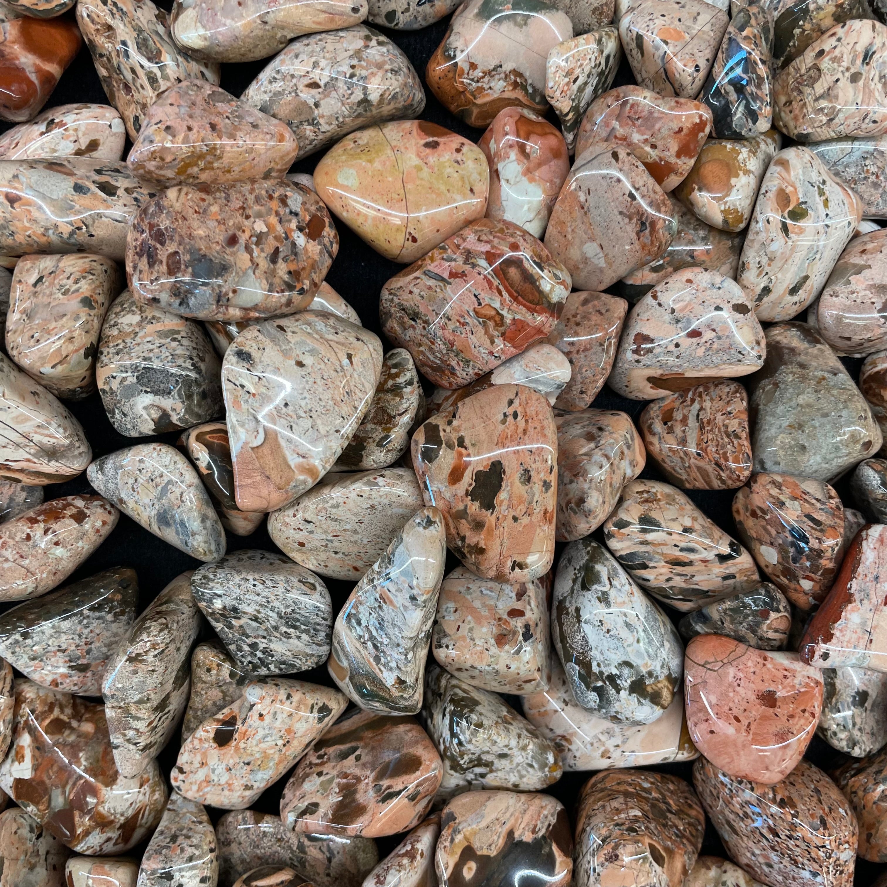 Brecciated Jasper Tumbled Gemstone Tumbled Supreme Nurturer 