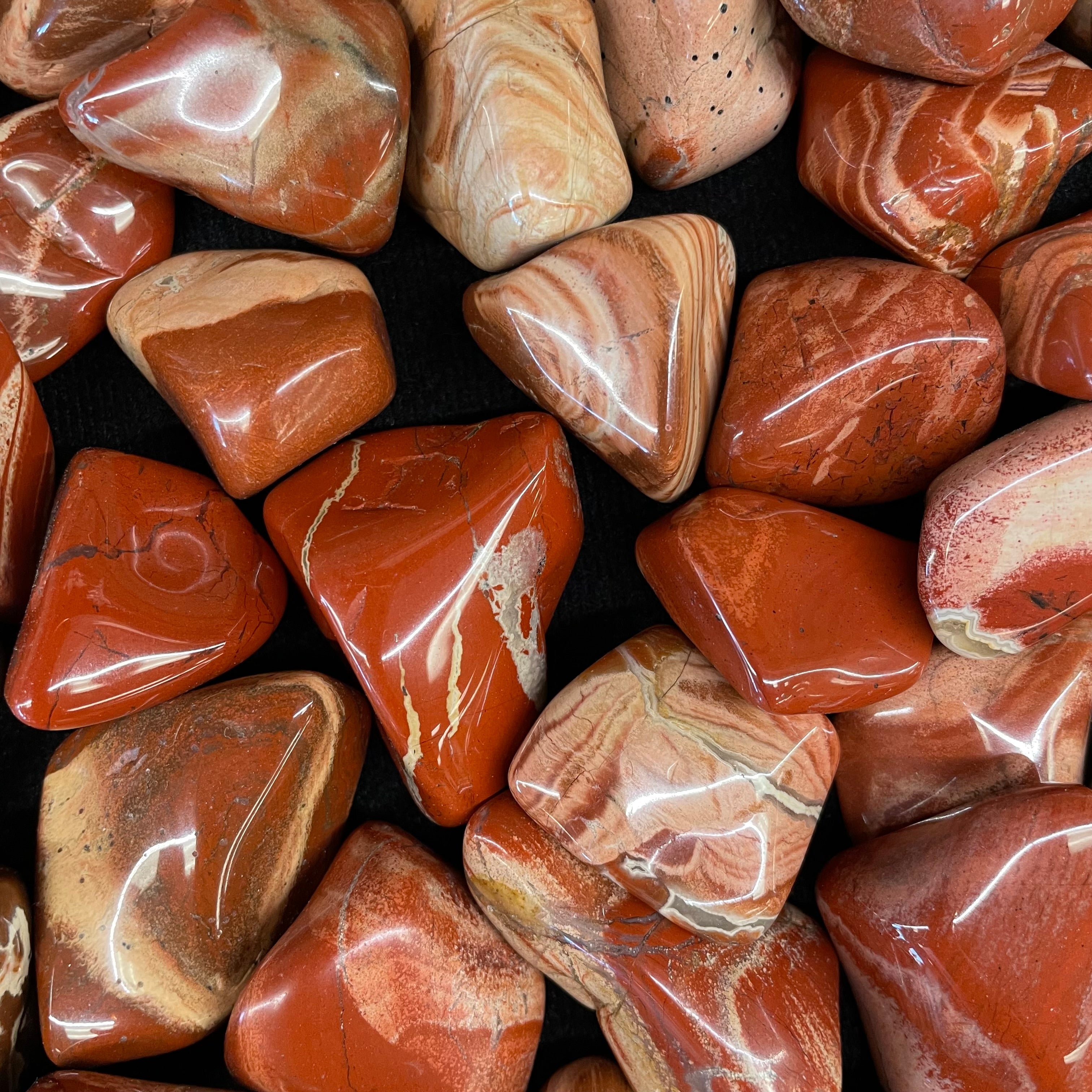 Flower Jasper Tumbled Gemstone Tumbled Supreme Nurturer 