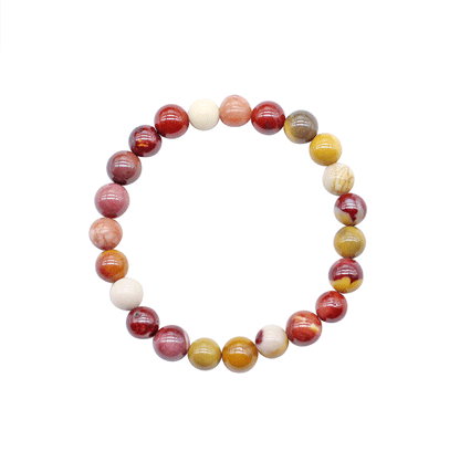 Mookaite Beaded Bracelet