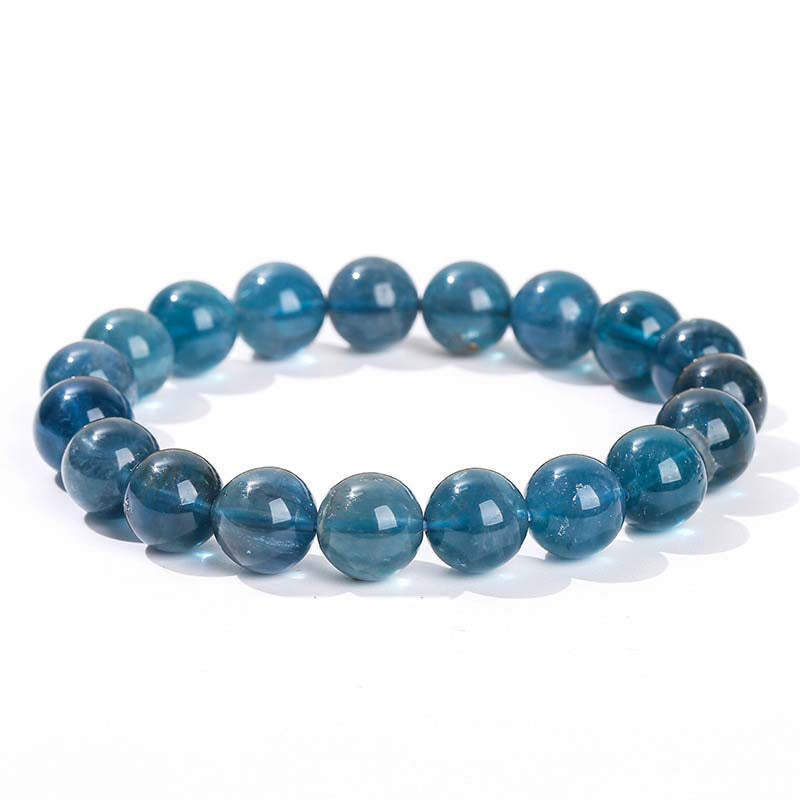 Blue Fluorite Beaded Bracelet