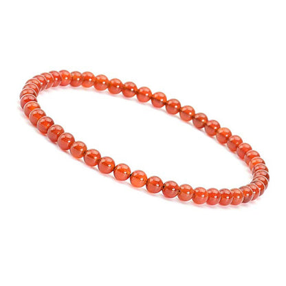 Carnelian Beaded Bracelet