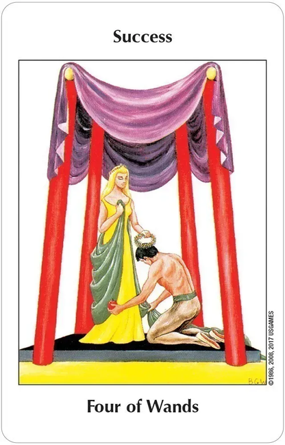 Barbara Walker Tarot in a Tin