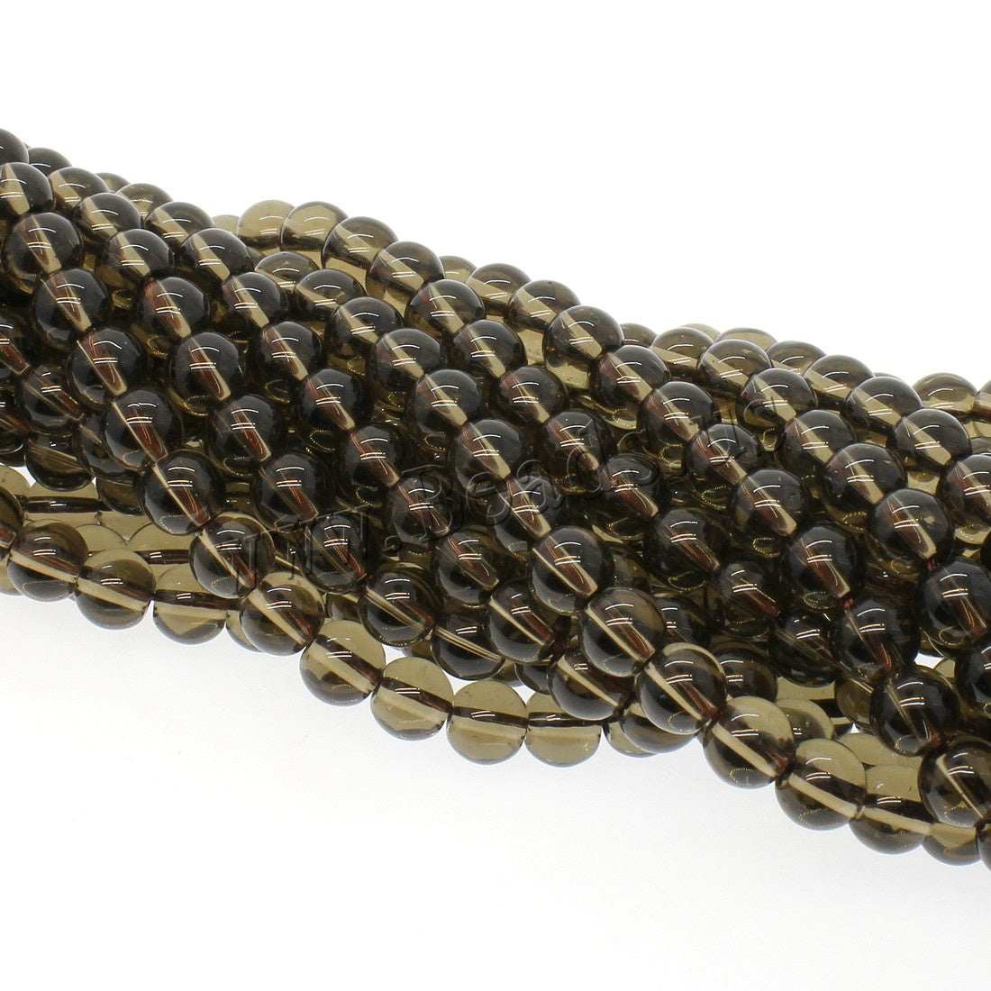 Smoky Quartz Beaded Bracelet