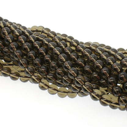 Smoky Quartz Beaded Bracelet