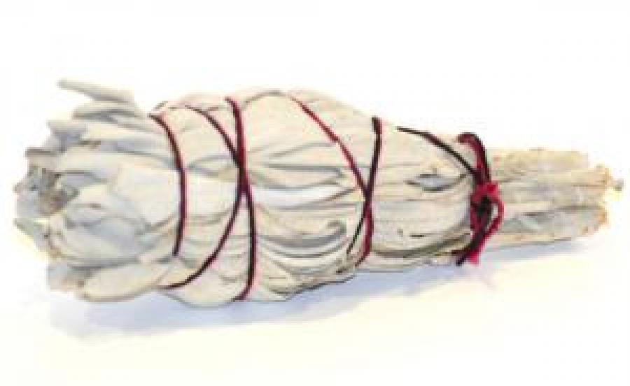 White Sage Smudging Torch 4"