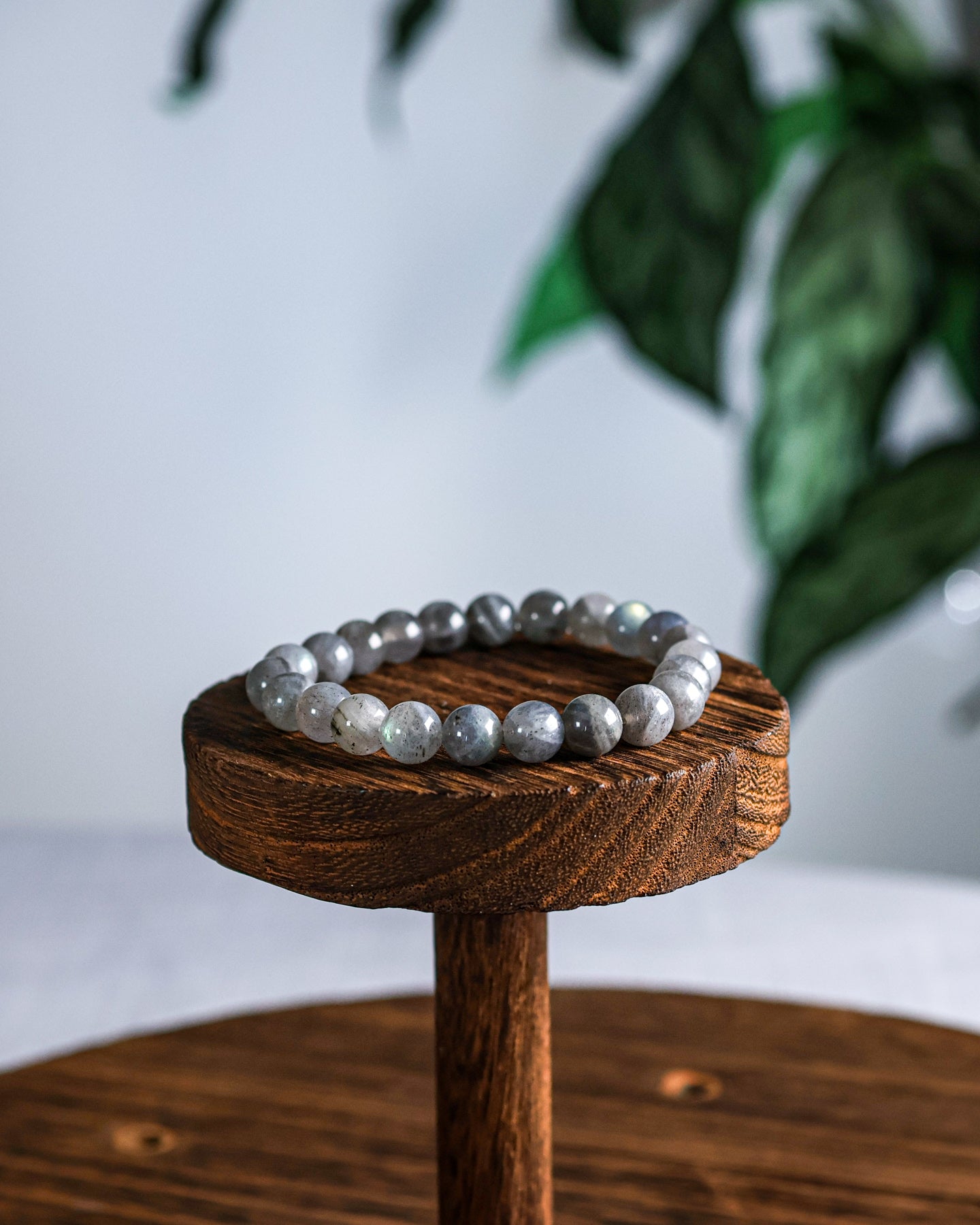 AAA Labradorite Beaded Bracelet