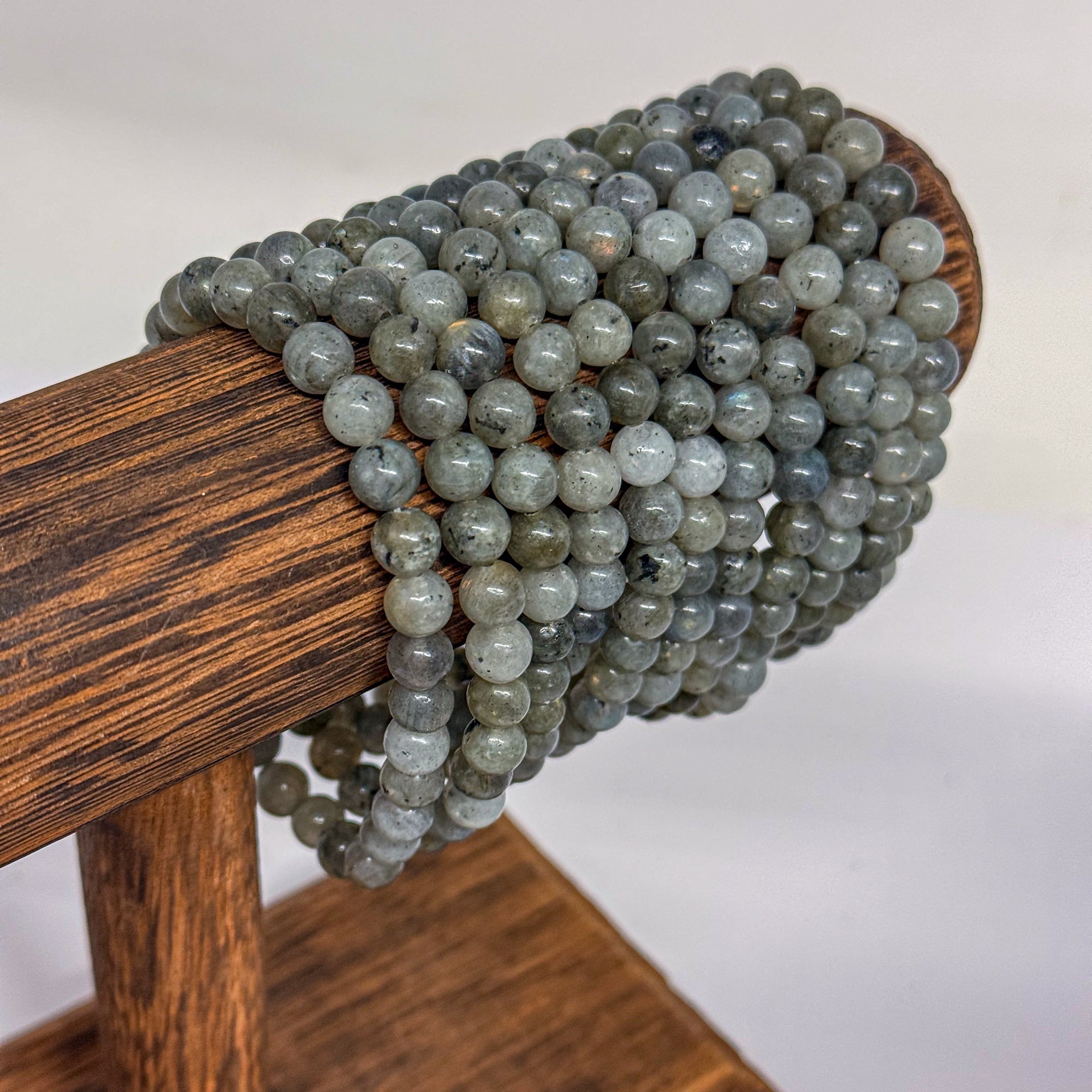 labradorite bracelet 6mm