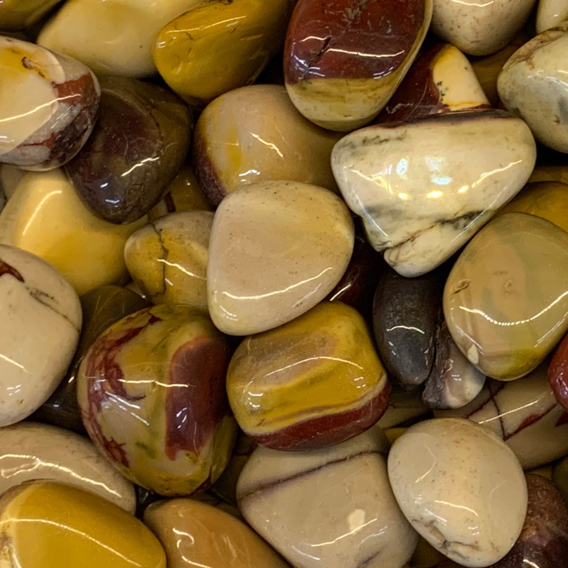 Mookaite Tumbled Gemstone Tumbled Bold Beauty 