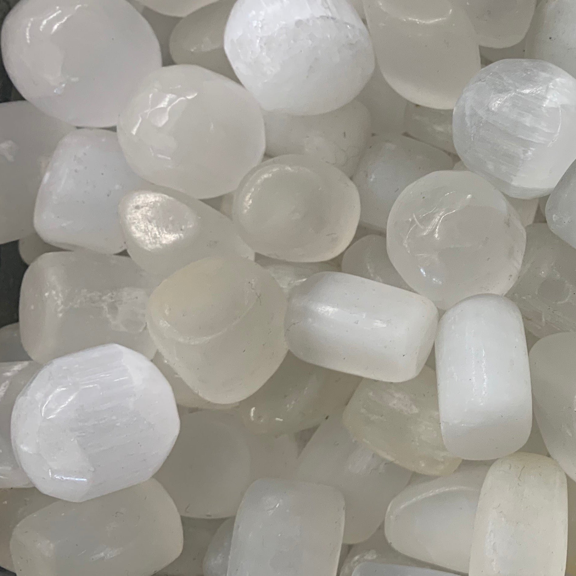 Selenite Tumbled Gemstone Tumbled Sage Spirits 