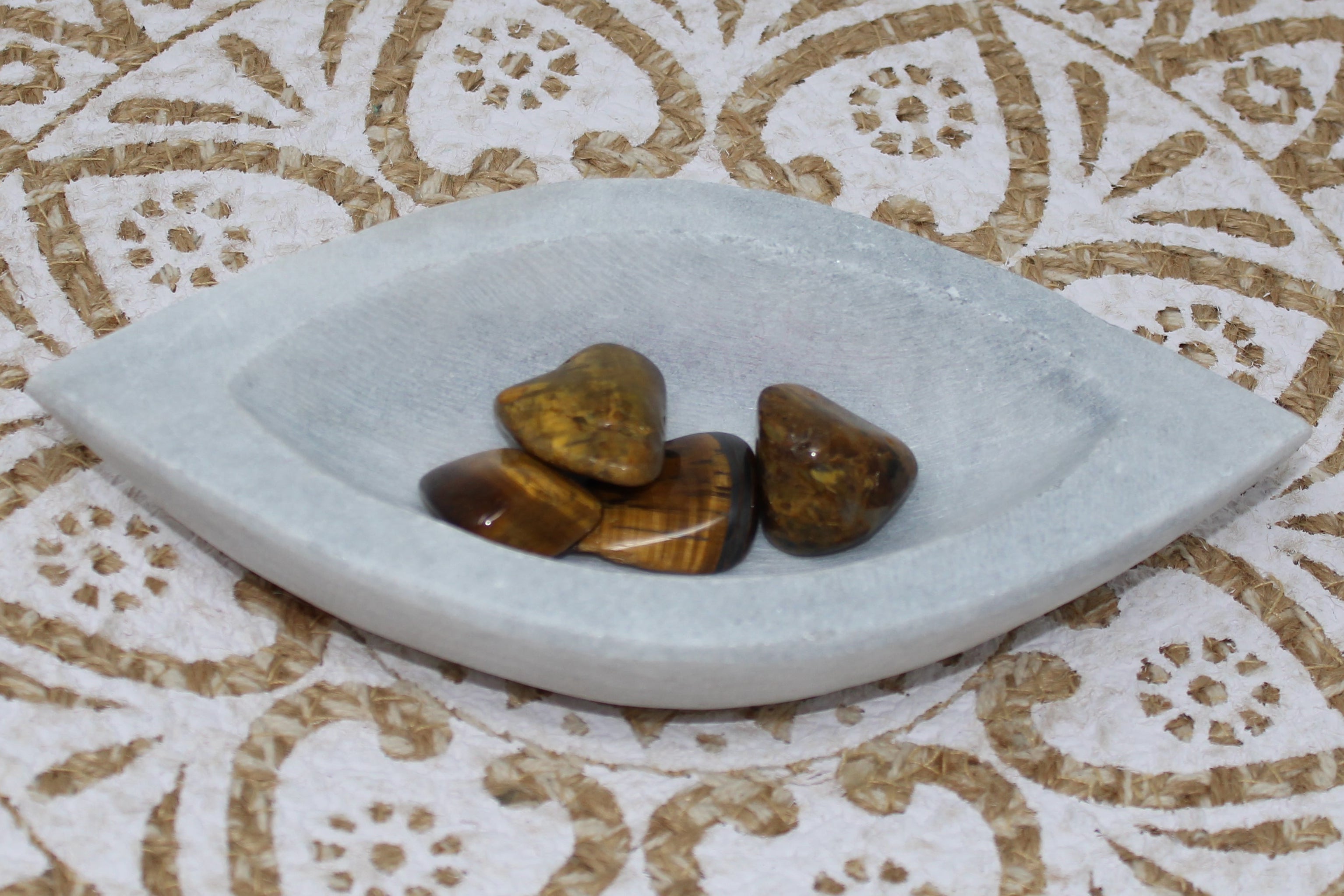 Tigereye Gold Tumbled Gemstones