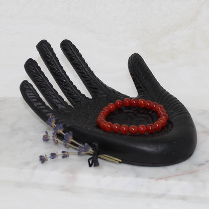 Carnelian Beaded Bracelet Bracelets The Singer’s Stone 