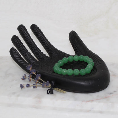 Green Aventurine Beaded Bracelet Bracelets The Stone of Opportunity 