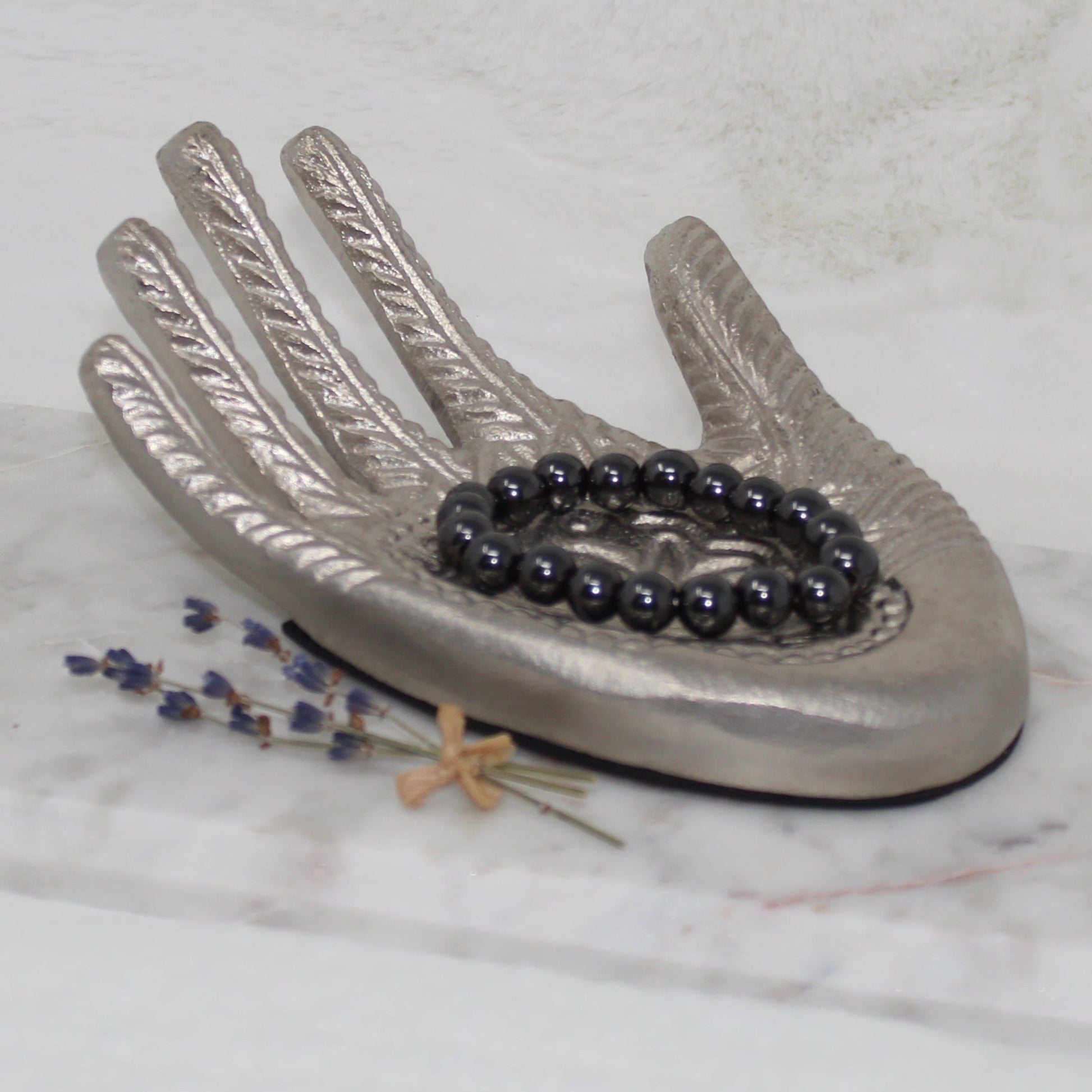 Hematite Beaded Bracelet Bracelets Grounding 
