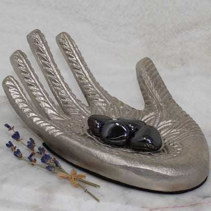 Hematite Tumbled Gemstone Tumbled Grounding 