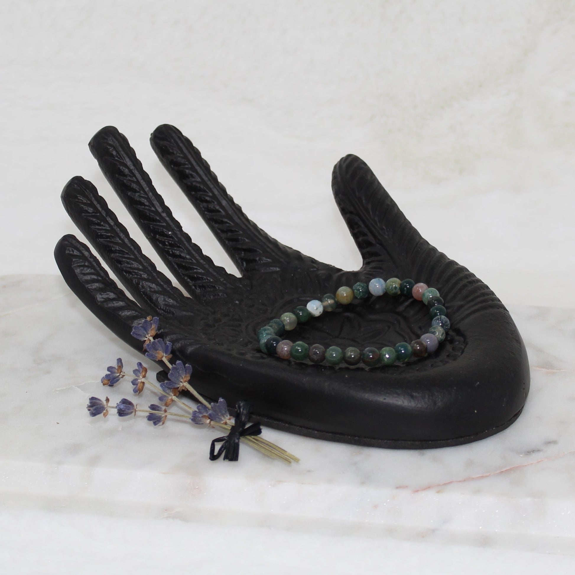 India Agate Beaded Bracelet Bracelets Balance 