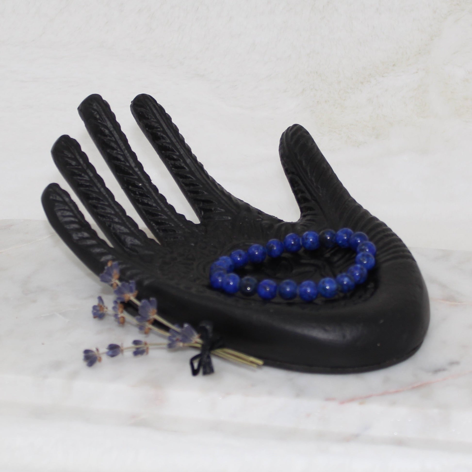 Lapis Lazuli Beaded Bracelet Bracelets Stone of Universal Truth 