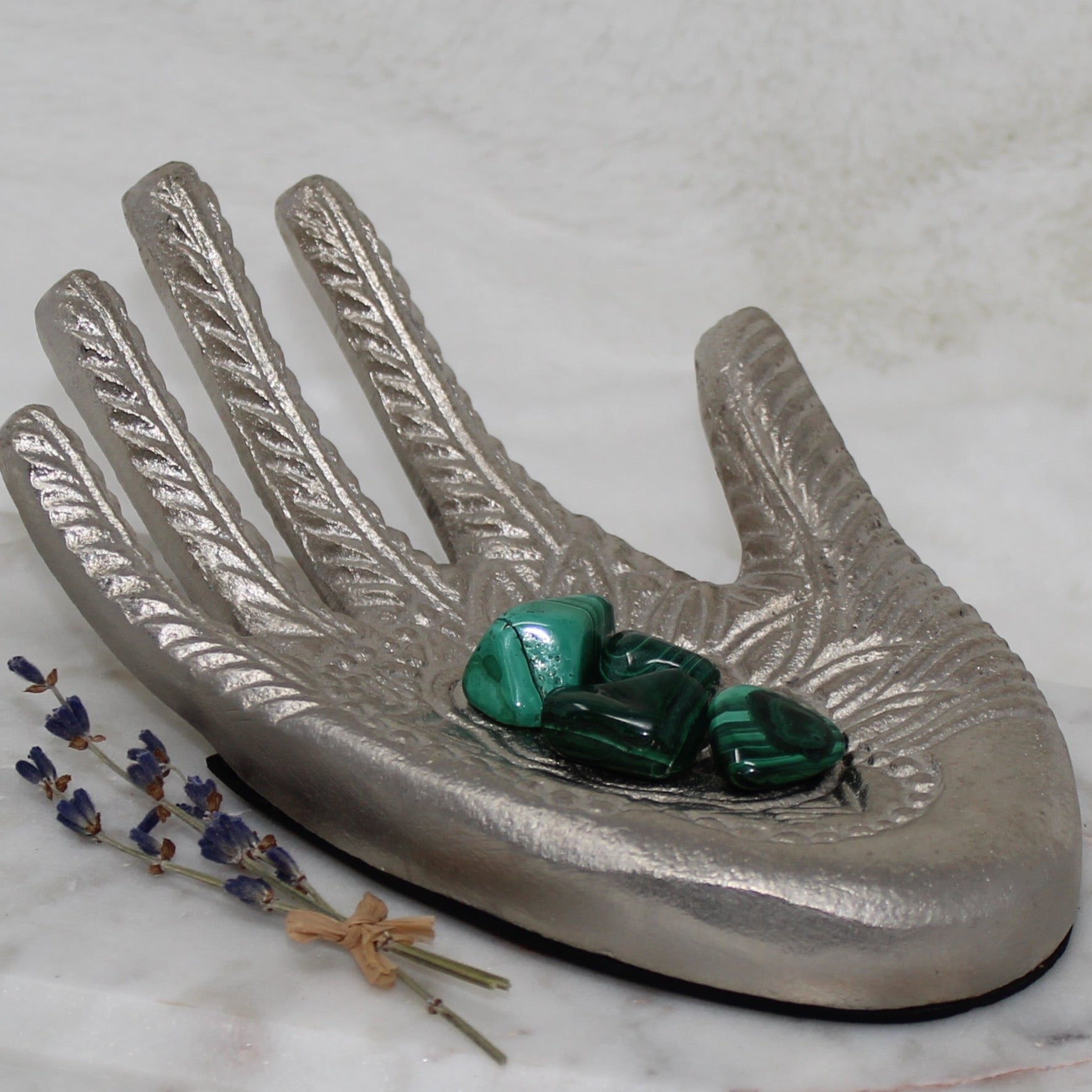 Malachite Tumbled Gemstone Tumbled Stone of Protection 