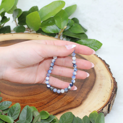Sodalite Beaded Bracelet Bracelets Stone of Creatives 