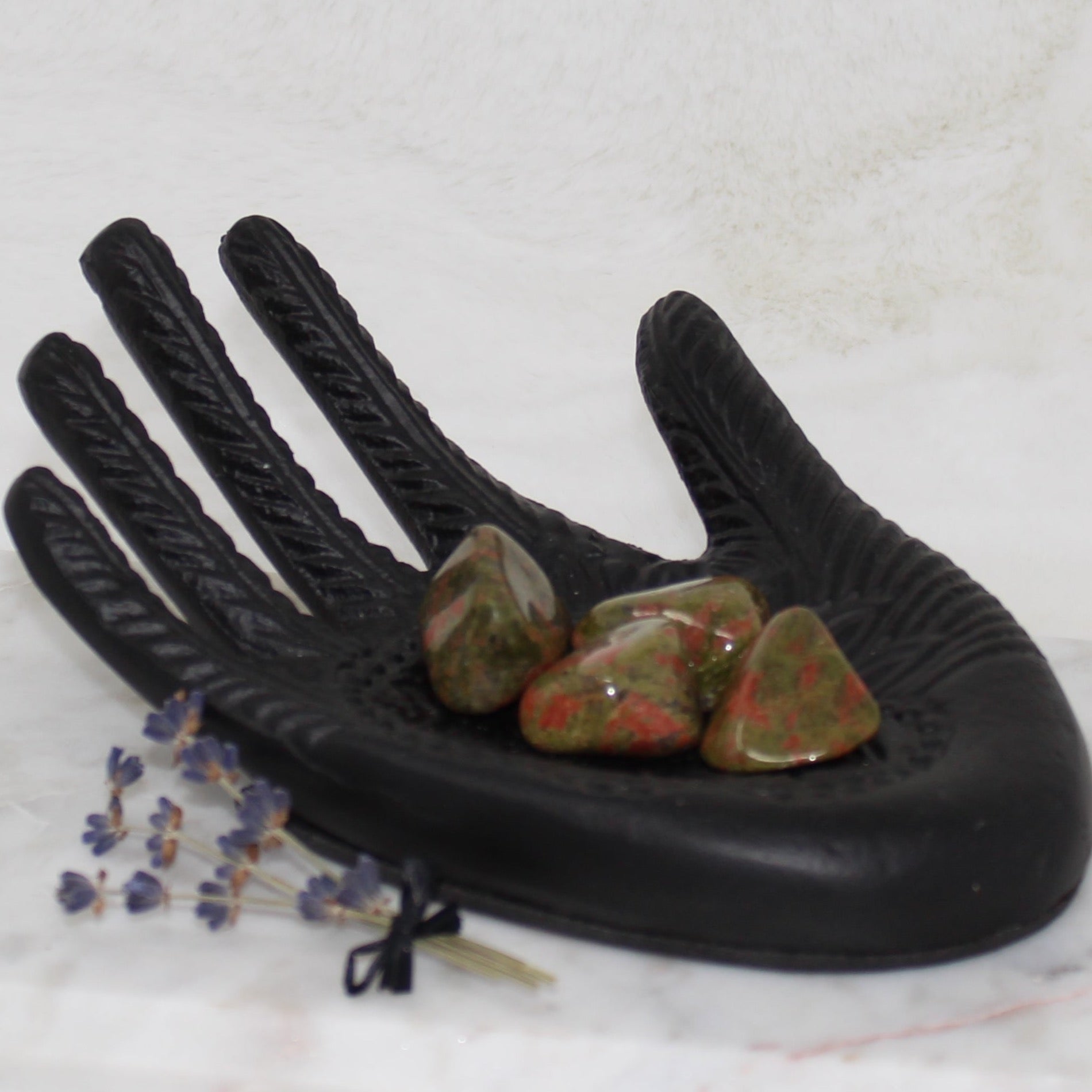 Unakite Tumbled Gemstone Tumbled Balanced Emotions 