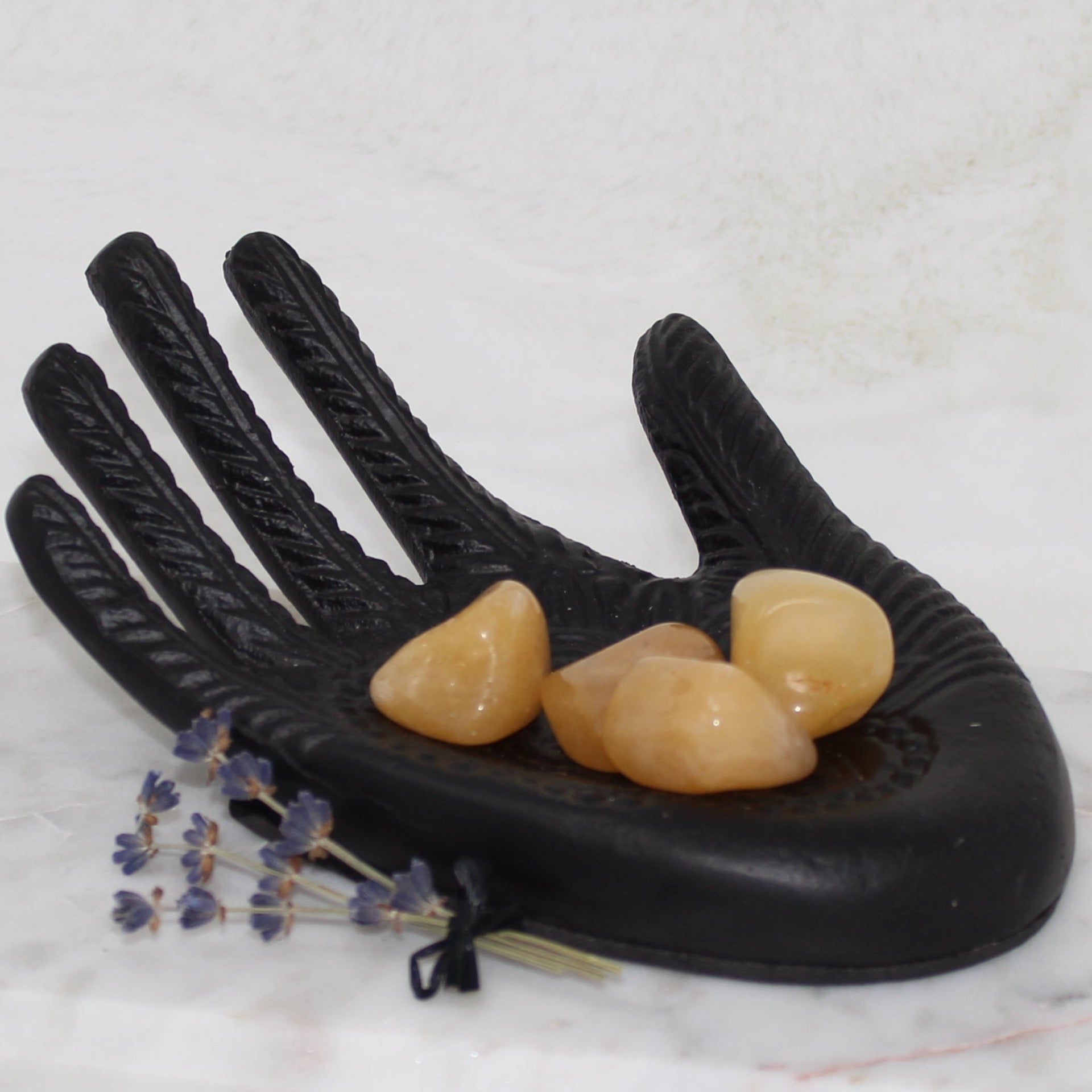 Yellow Quartz Tumbled Gemstone Tumbled Prosperity 