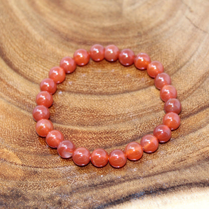 Carnelian Beaded Bracelet Bracelets The Singer’s Stone 