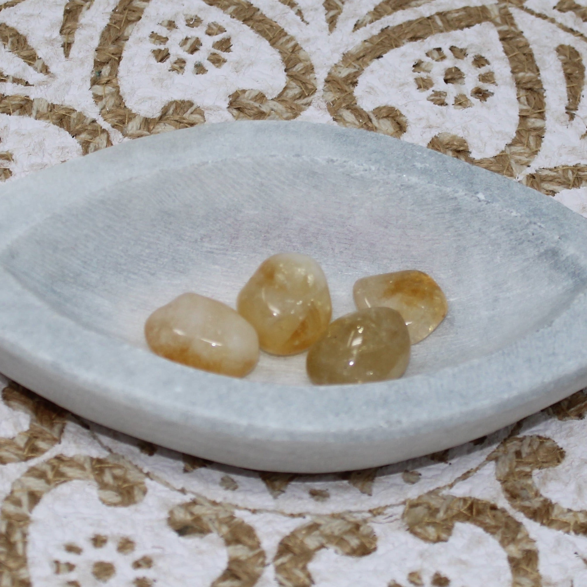 Citrine Tumbled Gemstone Tumbled Prosperity & Wealth 