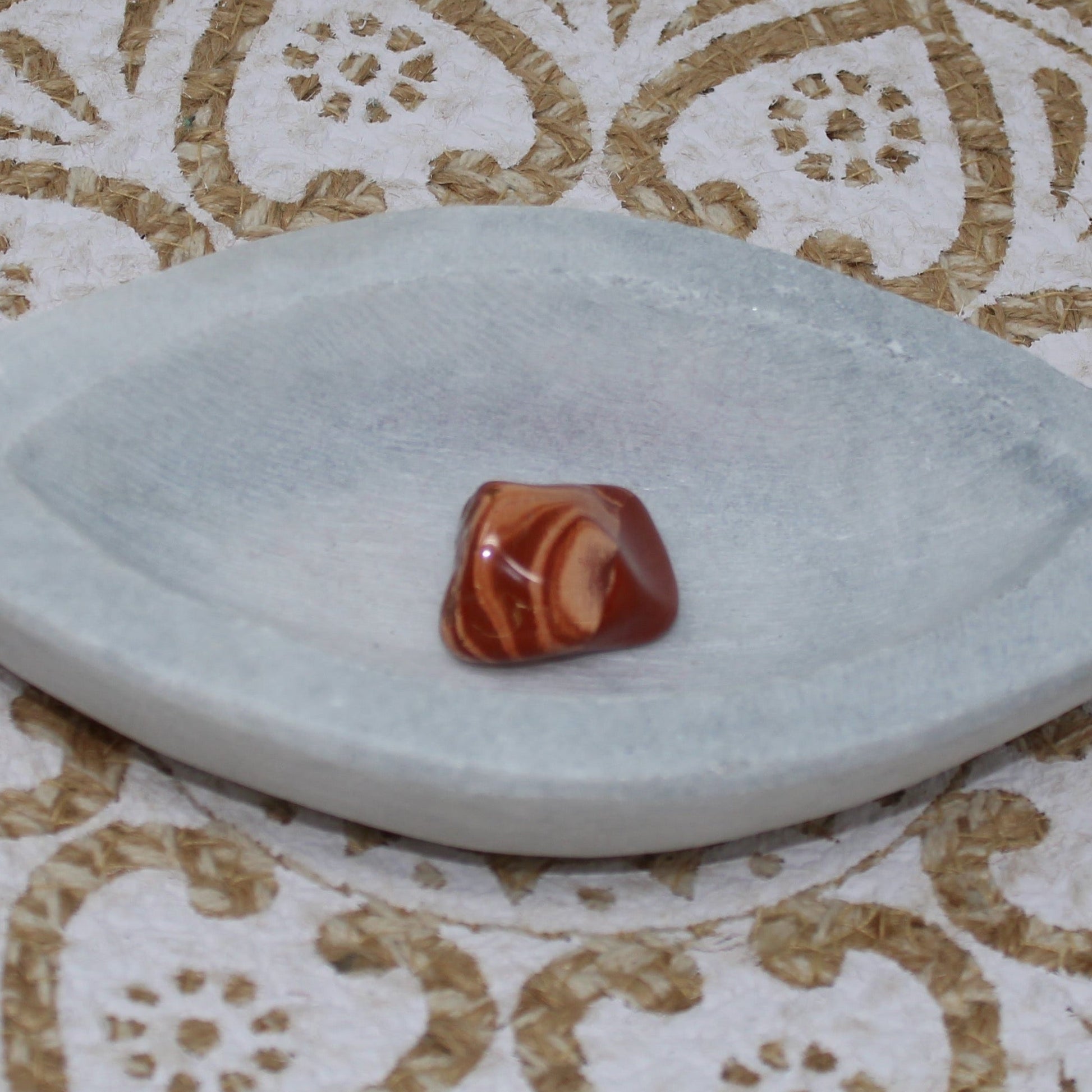 Flower Jasper Tumbled Gemstone Tumbled Supreme Nurturer 