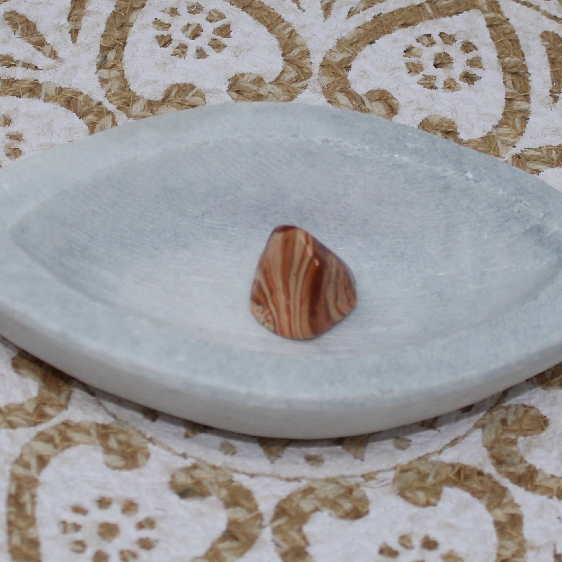 Flower Jasper Tumbled Gemstone Tumbled Supreme Nurturer 