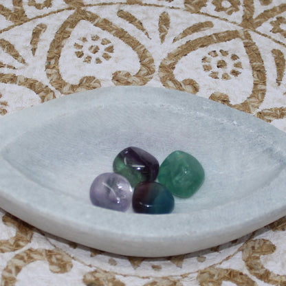 Fluorite Tumbled Gemstone Tumbled Let’s the Spirit Flow 