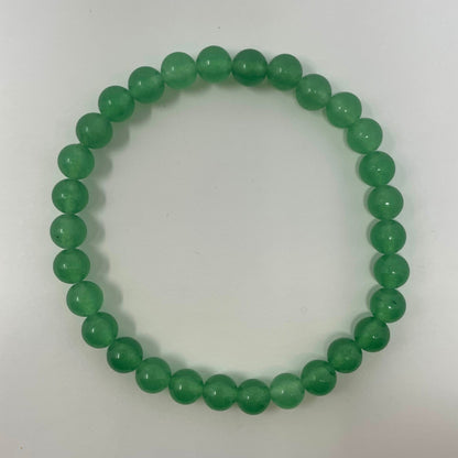 Green Aventurine 6mm Beaded Bracelet Bracelets Sage Spirits 